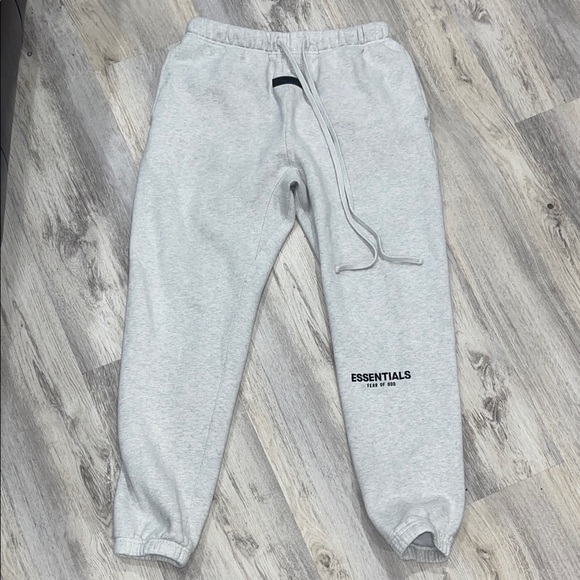 Essentials Other - Essentials Men’s Gray Sweatpants Light oatmeal